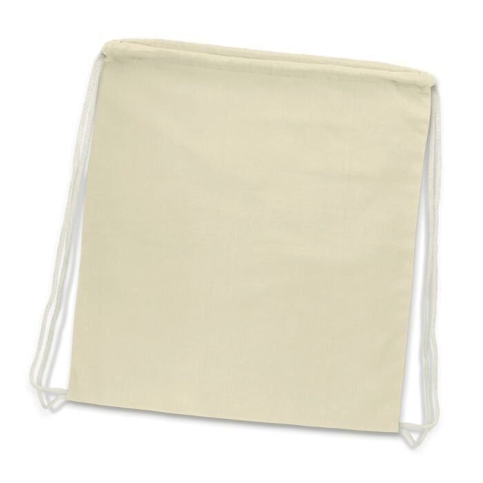 Cotton Drawstring Backpack - Image 2