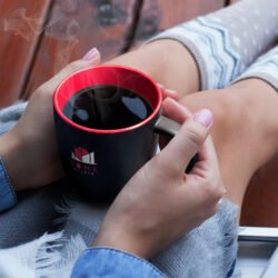 Mocha Coffee Mug - Two Tone-330ml