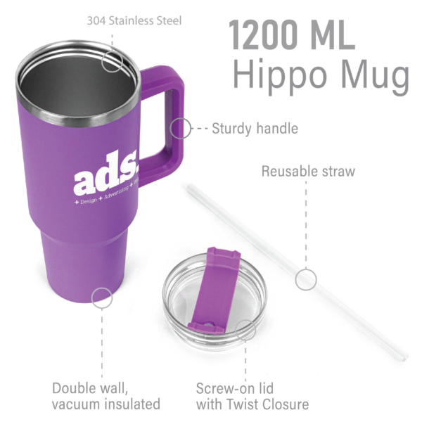 The Hippo Mug-1.2L - Image 2