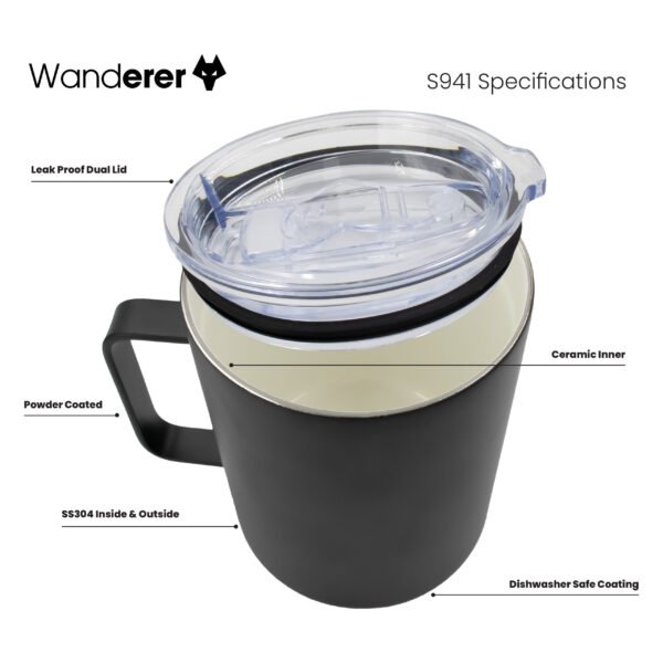 Wanderer 400ml Mug - Image 3